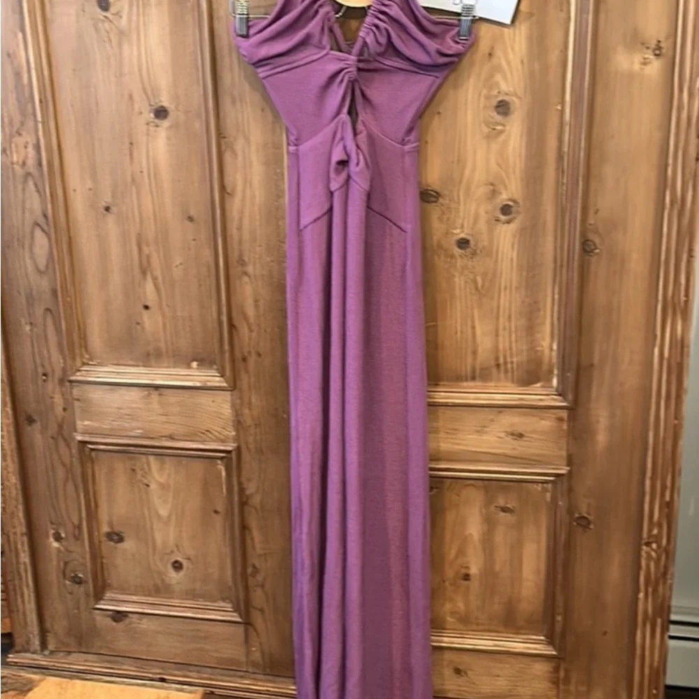 PatBO Purple Strapless Maxi Dress - Picture 4 of 5